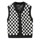 thumbnail image 2 of Chaleco de otoño e invierno para hombre, jersey sin mangas con cuello en V, chaleco informal para hombre para estudiantes jóvenes, 2 of 6