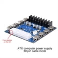 thumbnail image 4 of Placa de Ruptura de Fuente de AlimentacióN ATX de 20 Pines/24 Pines Placa Adaptadora de Fuente de AlimentacióN de Chasis de Escritorio de Carga USB de 5V/2A,A, 4 of 5