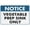 Warning Sign 1, variant on Notice This Is Your Lunch Area Keep It Clean Sign 8"x12" Inches Rust Free Aluminum - Uv Protected, Waterproof, Weatherproof And Fade Resistant - 4 Pre-Drilled Holes
