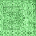 thumbnail image 1 of Ahgly Company Indoor Square Persian Emerald Green Traditional Area Rugs, 5' Square, 1 of 4