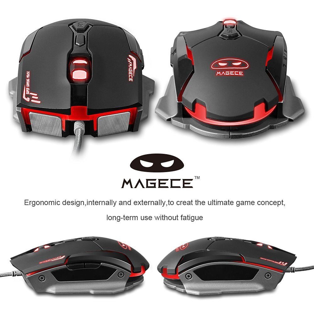  Buy RPM Euro Games Wired Gaming Mouse, Upto 3200 DPI, 6  Buttons, RGB Backlit Online at Low Prices in India