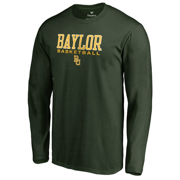 Men's Green Baylor Bears Team Unity Basketball Long Sleeve T-Shirt