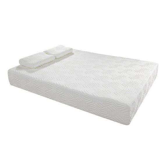 Zimtown 12"Three Layer Queen Size Cool Medium Firm Memory Foam Softness