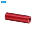 thumbnail image 3 of 6pcs M3 Aluminum Spacers,M3 Metal Spacer Aluminum 3mm ID x 6mm OD x 20mm L Threaded Spacer Screw Standoff Round for RC Car Drones Motherboard,Red, 3 of 6