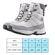 thumbnail image 3 of Botas de tobillo con plataforma para hombre Zapatos cómodos con forro polar Botas de senderismo de caña alta a la moda Likrtyny Tenis De Mujer Tenis De Hombre, 3 of 8