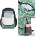 thumbnail image 4 of Paisley and Floral White Pattern 17" Waterproof Oxford School Backpacks for Teens, S-Shape Padded Straps, for School, Travel, Hiking, Camping, 4 of 5