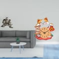 thumbnail image 2 of Figura decorativa de mesa con forma de escultura, reloj de pared silencioso para sala de estar, oficina, dormitorio, cocina o armario., 2 of 8