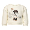 thumbnail image 4 of Disney Clothes Minnie Mouse Baby Girls 2-Piece Skirt Set – Long Sleeve Top & Plaid Skirt Outfit Set (12M–24M), 4 of 7