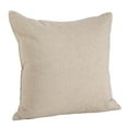 thumbnail image 3 of Saro Lifestyle 6046.N18S 18 in. Square Embroidered Rabbit Throw Pillow, Natural, 3 of 4