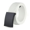 thumbnail image 2 of Prolriy Belts for Women, Men Women Fashion Waist Belt Narrow Stretch Dress Belt Pants Belt Buckle Canvas Waistband Belt Men, 2 of 3