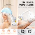 thumbnail image 3 of EXLEAF Hair Steamer,2 in 1 Professional Steamer with 360° Rotatable Arm,Pores Steam Skin Clean Sauna Beauty Facial Steamer,Face Humidifier, 3 of 7