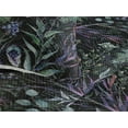 thumbnail image 3 of Ambesonne Watercolor Forest Quilted Bedspread Set 3 Pcs, Leaves of Jungle, King, Lavender and Jade Green, 3 of 4