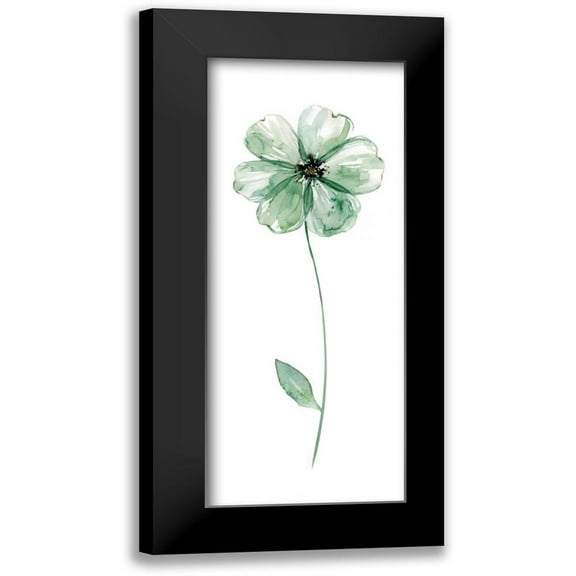 Robinson, Carol 8x14 Black Modern Framed Museum Art Print Titled - Sage Flower I