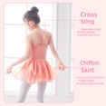 thumbnail image 5 of Ropa de baile para niñas, ropa de práctica de verano para niñas pequeñas, vestido de baile para niñas, vestido de ballet con tirantes, ropa de baile de gasa, 5 of 5