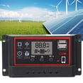 thumbnail image 4 of Anti-Backflow Solar Charge Controller PWM Cell Panel 12V/ 24V For Online Learning Exam Supervision 10A,20A,30A,40A,50A,60A, 4 of 8