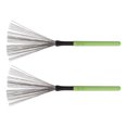 thumbnail image 3 of Drum Stick Brush, Instrument Accessory Drum Brush  For Performance Green, 3 of 8