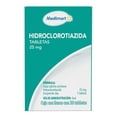 thumbnail image 1 of Hidroclorotiazida Medimart 25 mg 20 tabletas, 1 of 4
