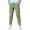 z2 Green, variant on Erwazi Jogger Pants for Boys Casual Comfy Cotton Linen School Uniform Pants Loose Fit Elastic Waist Drawstring Trousers