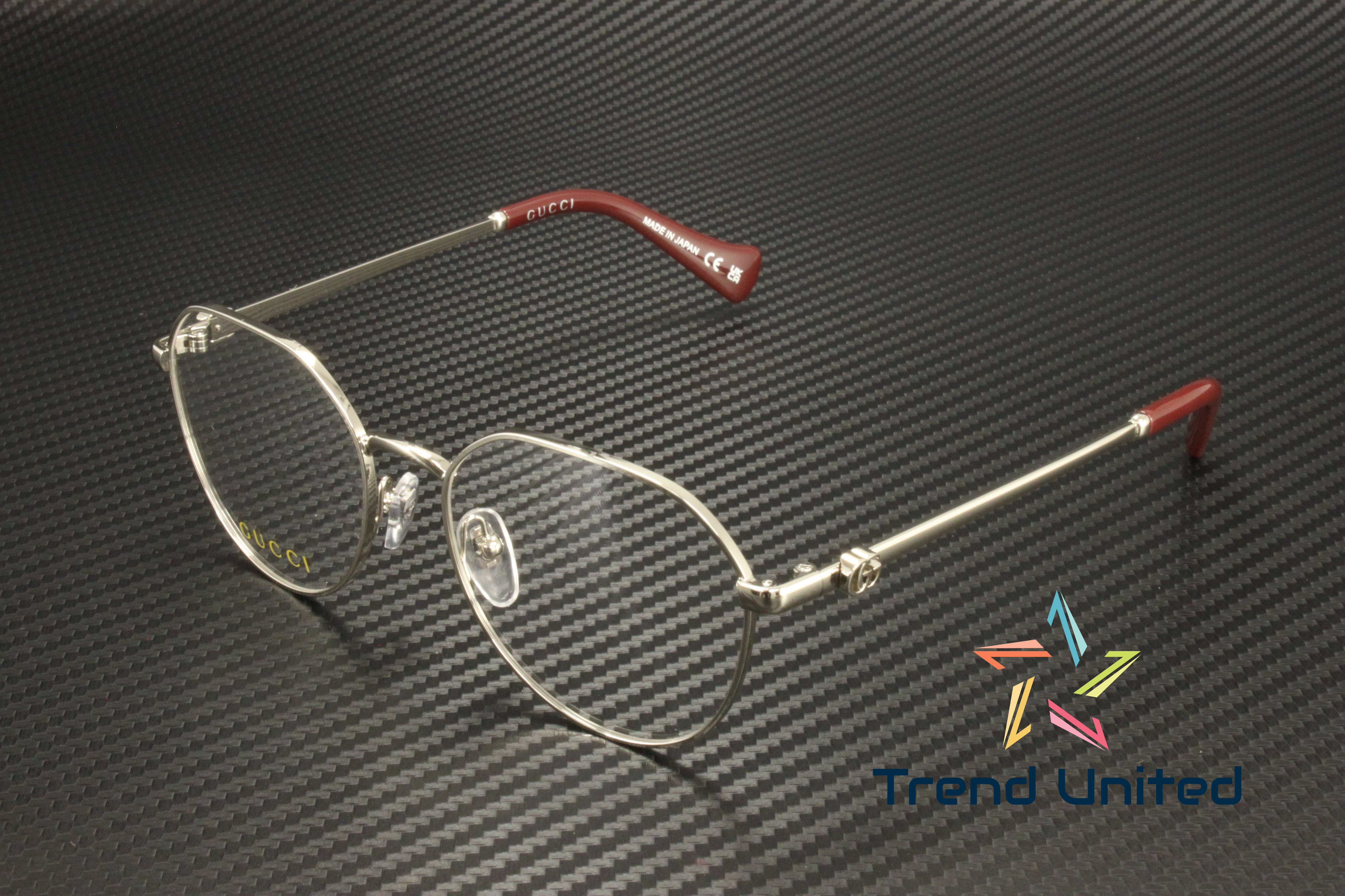 メガネ GUCCI Gucci - GG0973O-002 - silver-silver-transparent Amazon.com: Gucci GG0973O Silver 56/18/145 women Eyewear