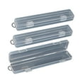 thumbnail image 4 of Estuche de viaje para cepillos de dientes de 3 piezas, organizador portátil, reutilizable, para accesorios de viaje, para acampar, palillos, cucharas, 4 of 8