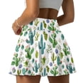 thumbnail image 2 of Jeiento Cactus Golf Skirts for Women Tennis Skirts with Shorts Women High Waisted Golf Skirt with Pocket Women's Athletic Skorts Size S, 2 of 7