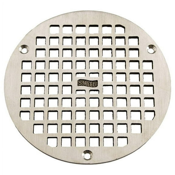 w/Screws Grate, Nickel Bronze, Screw, 6 7/16 in