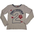 thumbnail image 3 of Dinky Souvenir - Big Girls' Long Sleeve Floral Top 31189-10 (sand), 3 of 3