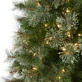 thumbnail image 5 of Nearly Natural Green 10' Artificial Synthetic Cashmere Slim Christmas Tree, 5 of 11