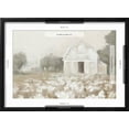 thumbnail image 5 of Art.com White Barn Meadow Neutral Crop Art Print by Danhui Nai, Black Frame Wall Art, 23" x 17", 5 of 5