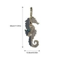 thumbnail image 3 of Yuarrent Decoración de pared de caballito de mar gris con UTI-funcional-cualquier pared decoración duradera regalo de caballito de mar Decoración del hogar Caballito de mar gris 1, 3 of 6