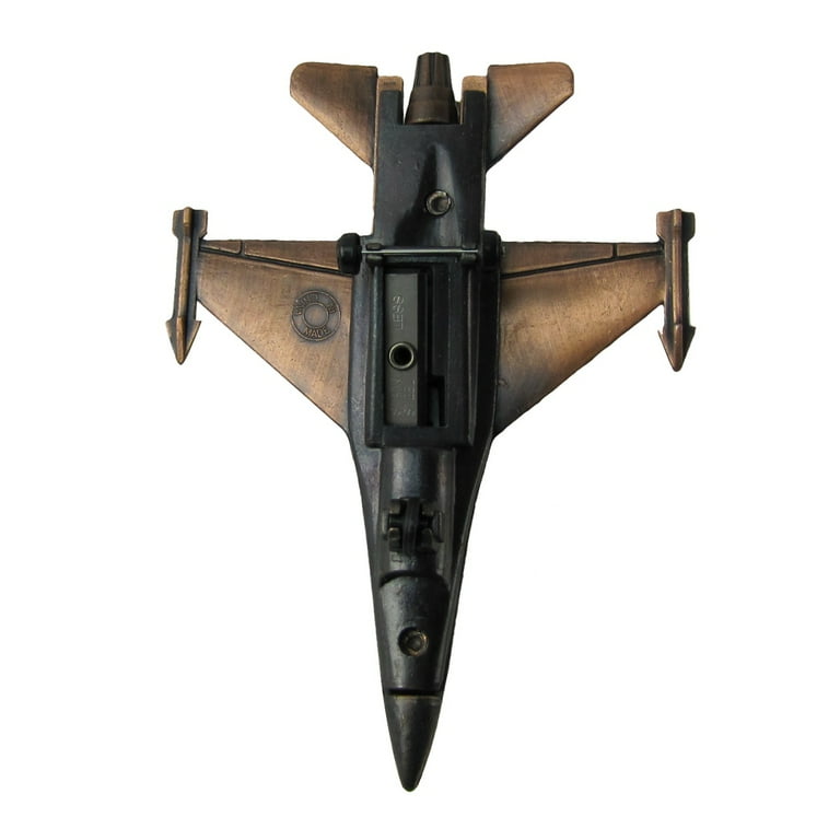 F-16 Fighter Jet Model Diecast Pencil Sharpener USAF Veteran Navy Sailor Gift F-16 Fighter Jet Model Diecast Pencil Sharpener USAF Veteran Navy Sailor Gift