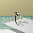 thumbnail image 4 of lionlar Nouveauté Accessoires de Port Réglables en Forme de Souris Mode Boho Créatif Présent Bronze, 4 of 8