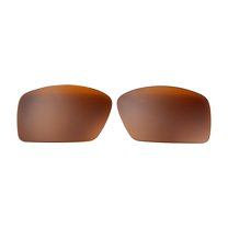 Walleva Brown Polarized Replacement Lenses for Costa Del Mar Reefton Sunglasses