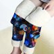 thumbnail image 2 of Gibobby pantalones de hombre Pantalones clásicos para mujer Elástico Cintura alta Estrellas Estampado Fleece Forrado Capris Termal Leggings de invierno de longitud completa（Azul， M), 2 of 5