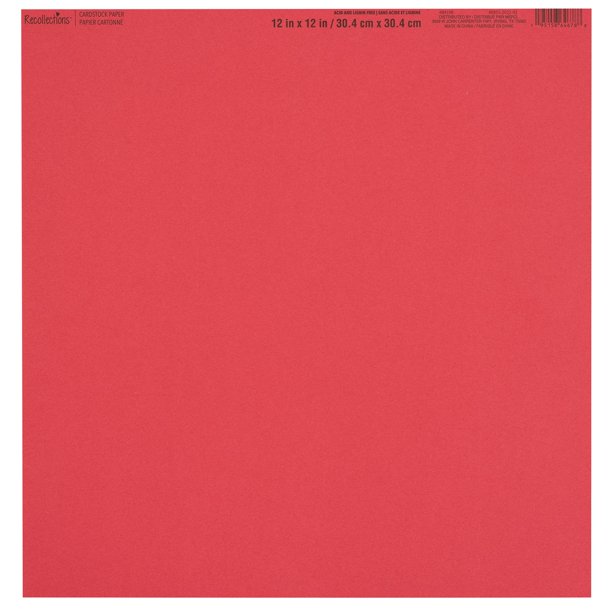 MICHAELS Bulk 60 Pack Smooth Solid Cardstock Paper by Recollections