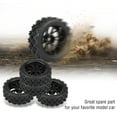 thumbnail image 4 of 110 Racing Car Tires Tyres Rubber Tyre 4Pcs/Set Off-road RC Tires Racing Off-Road Vehicle Tires Women for RC 1:10 Car Part Outdoor Men ANGGREK Otros, 4 of 8