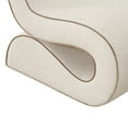 thumbnail image 6 of TOV Furniture Senna Cream Basketweave Accent Chair, 6 of 6