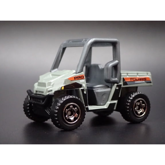 Open Box 2023-2026 POLARIS RANGER EV OFF ROAD GRAY 1/64 SCALE DIORAMA DIECAST MODEL CAR