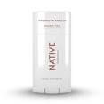 thumbnail image 1 of QHP Desodorante Natural para Hombres y Mujeres | Vegano, sin Gluten, sin Crueldad Animal | Contiene Probi&oacute;ticos | Sin Aluminio y Parabenos | Ingredientes de Origen Natural | Coco y Vanilla, 1 of 4