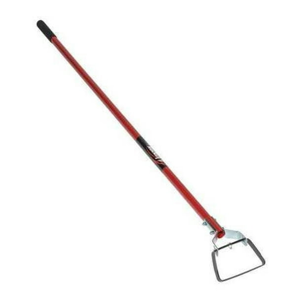 SEYMOUR MIDWEST KENYON 42610 Loop Hoe,2Way,60" Red Aluminum Handle