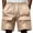 Khaki, variant on Havenre Mens Cargo Shorts Lightweight Stretch Hiking Shorts Casual Athletic Work Shorts Drawstring Elastic Waistband Shorts with Multi-Pockets Navy S