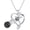 A-Dragonfly, variant on I Love You Necklace 100 Languages Projection Necklace 925 Sterling Silver Heart Dragonfly Pendant Necklace Romantic Valentines Birthday Gifts for Friend Women