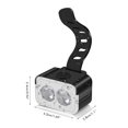 thumbnail image 3 of Juego de luces para bicicleta, luz para bicicleta recargable por USB, luz delantera para bicicleta, luz trasera para bicicleta, rendimiento inigualable, 3 of 11