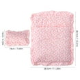 thumbnail image 2 of 1 Set Miniature Dollhouse Bedding Realistic Strawberry Blanket Cute Tiny Bedroom Accessory, 2 of 8