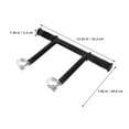 thumbnail image 2 of FENGGUIQU Black Stroller Handlebar , Modern Design Handle Extension for Comfortable Walks, 1 Piece, 2 of 8