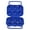 Blue, variant on YOUTHINK Plastic Eggs Protective Box,6 Eggs Container,Portable Eggs Storage Carrier Case ABS 6 Grid Egg Box for Outdoor Indoor Egg Storage