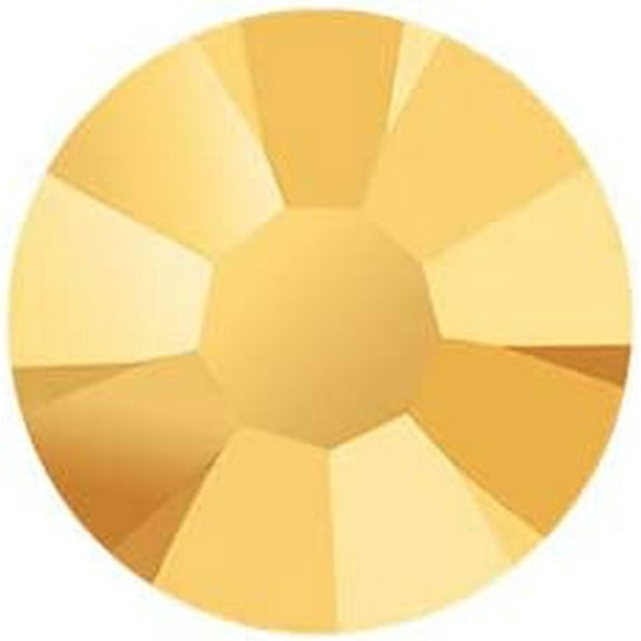 144pcs Preciosa MAXIMA Czech Crystal Flat Back SS12 Crystal Aurum 438 11 615 Rhinestones for Jewelry Making, DIY Crafts & Decoration