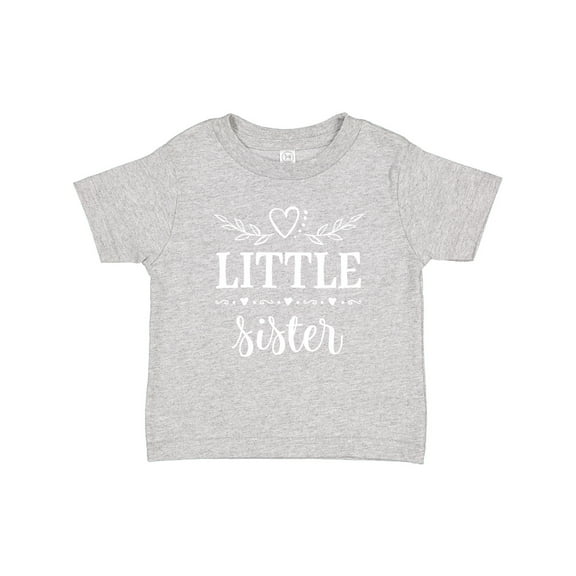 Inktastic Little Sister Gift Girls Baby T-Shirt