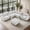 Light Gray, variant on DTTRA 104" U-Shaped Modular Sectional Sofa with Movable Ottoman, 6-Seater Tufted Chenille Corner Couch with Wireless Charging, Storage Consoles & Acrylic Table Tops for Living Room, Dark Gray