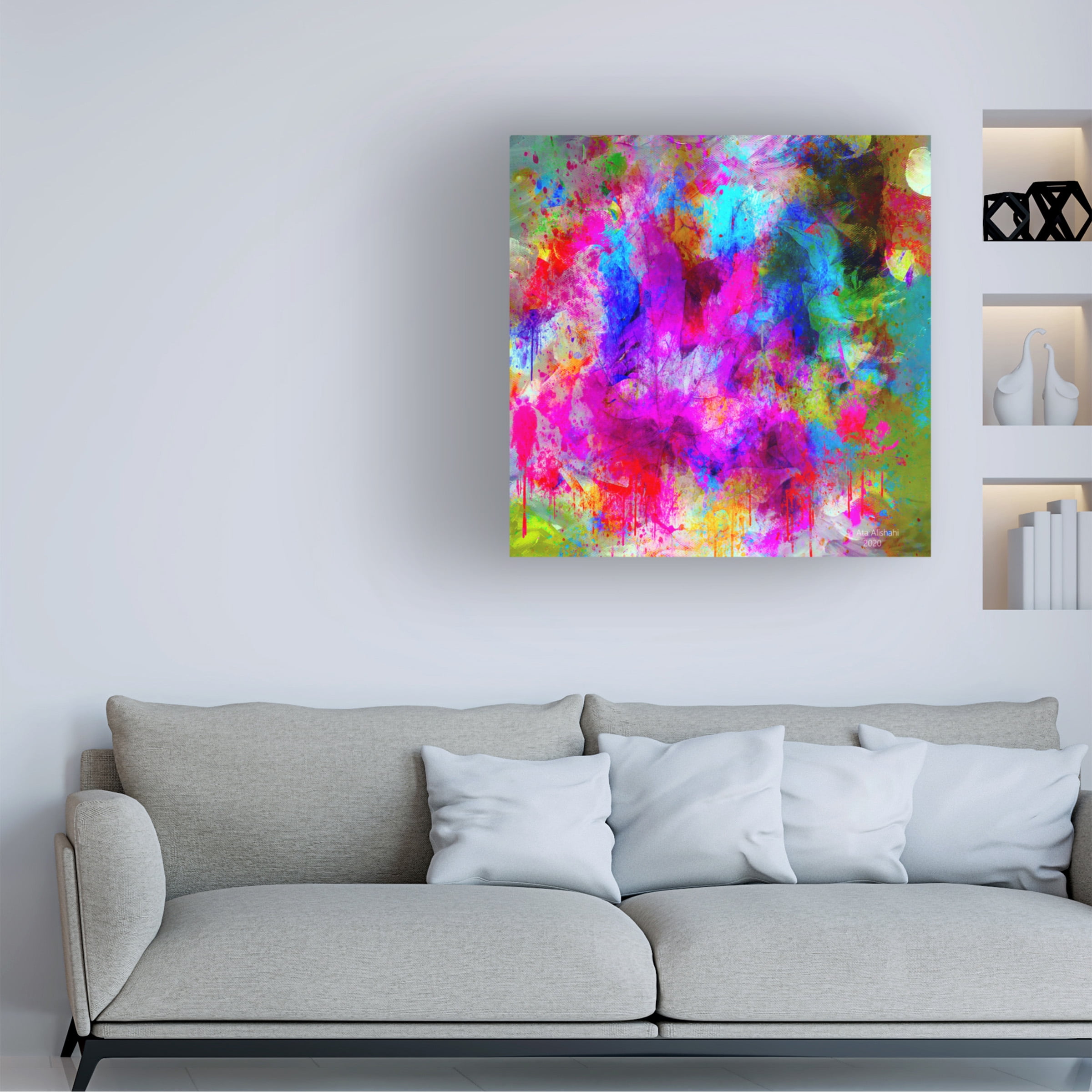Ata Alishahi 'Emotional Journey 1' Canvas Art